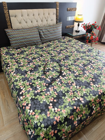 PC-1405: 4 Pillows Cotton Bed Sheet