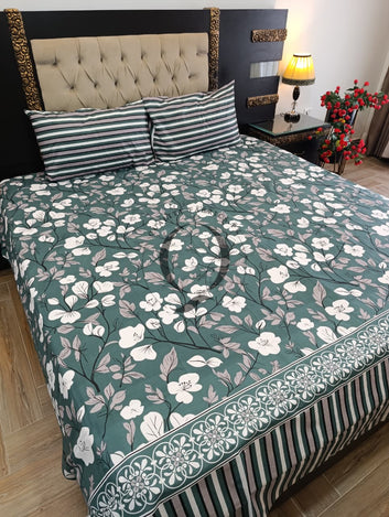 PC-1407: 4 Pillows Cotton Bed Sheet