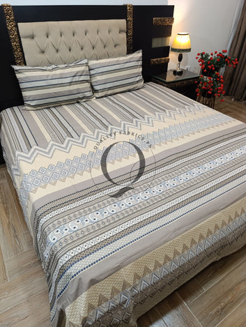 PC-1419: 4 Pillows Cotton Bed Sheet