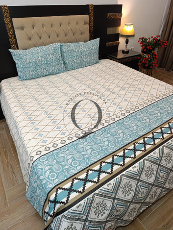 PC-1420: 4 Pillows Cotton Bed Sheet