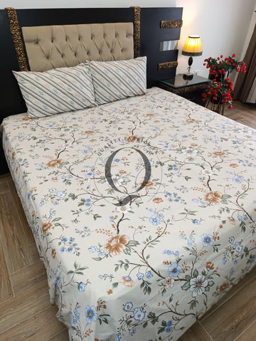 QF-2640: Piece Cotton Bed Sheet