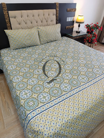 PC-1430: 4 Pillows Cotton Bed Sheet