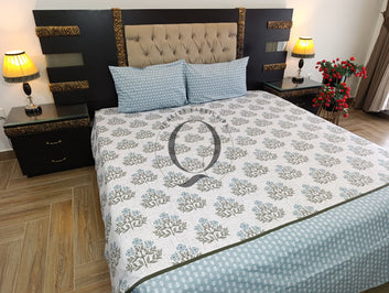 QF-2645: Piece Cotton Bed Sheet