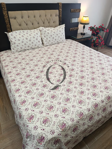 QF-2651: Piece Cotton Bed Sheet