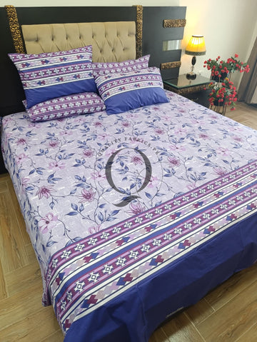 PC-1438: 4 Pillows Cotton Bed Sheet