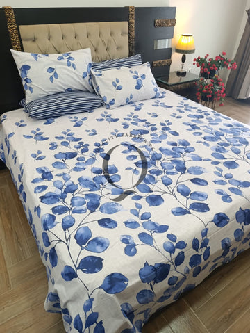 PC-1440: 4 Pillows Cotton Bed Sheet