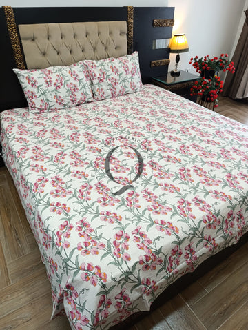 QF-2655: Piece Cotton Bed Sheet