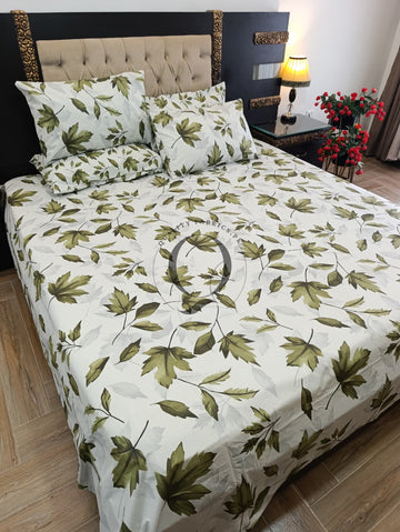 PC-1450: 4 Pillows Cotton Bed Sheet