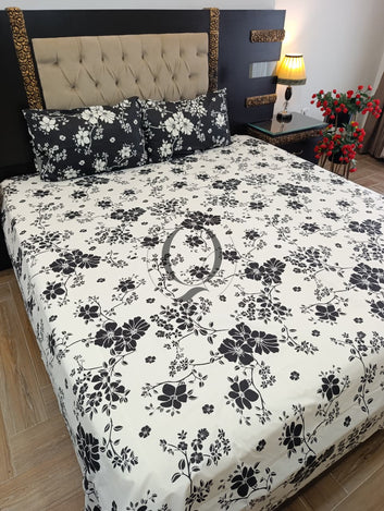 PC-1454: 4 Pillows Cotton Bed Sheet