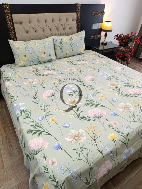 QF-2680: Piece Cotton Bed Sheet