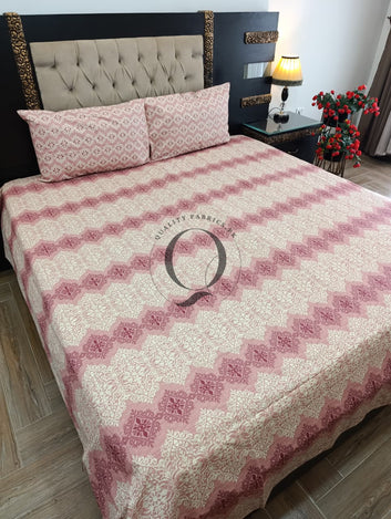PC-1460: 4 Pillows Cotton Bed Sheet