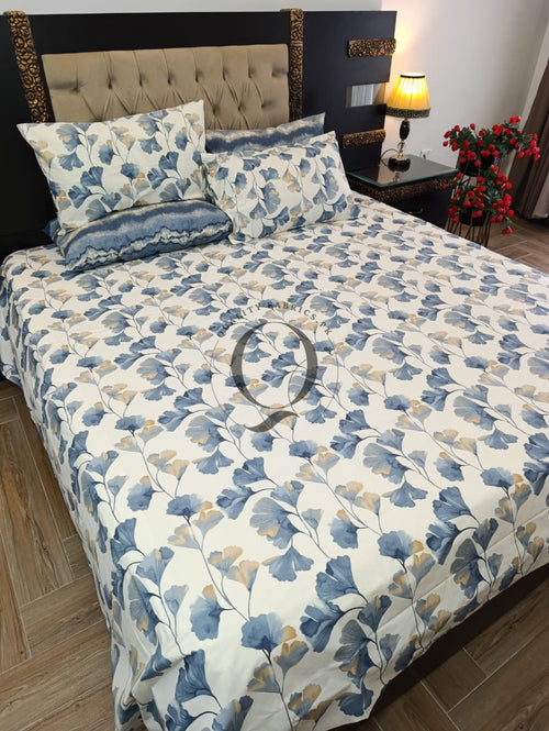 PC-1461: 4 Pillows Cotton Bed Sheet