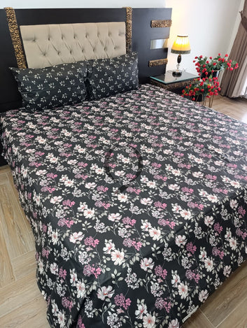 PC-1471: 4 Pillows Cotton Bed Sheet