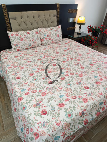 QF-2708: Piece Cotton Bed Sheet