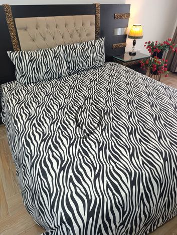 PC-1489: 4 Pillows Cotton Bed Sheet