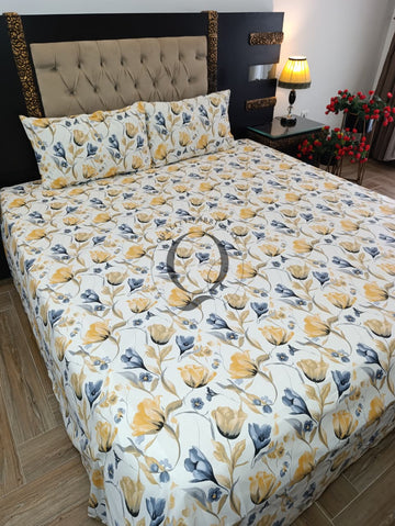 QF-2714: Piece Cotton Bed Sheet