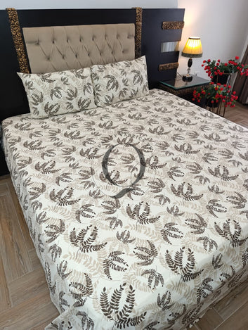 PC-1501: 4 Pillows Cotton Bed Sheet