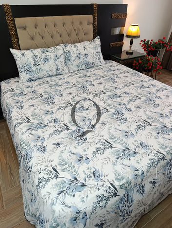 PC-1502: 4 Pillows Cotton Bed Sheet