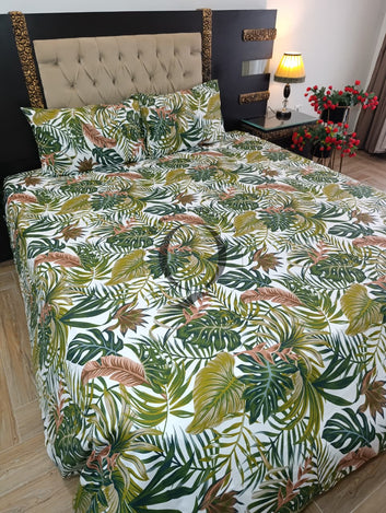 PC-1506: 4 Pillows Cotton Bed Sheet