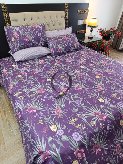 PC-1508: 4 Pillows Cotton Bed Sheet
