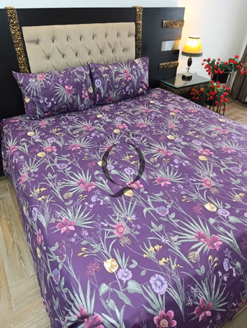 PC-1508: 4 Pillows Cotton Bed Sheet