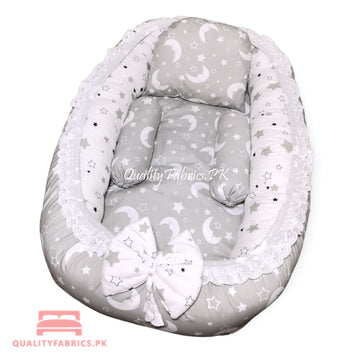 Grey Stars Theme - Snuggle Bed