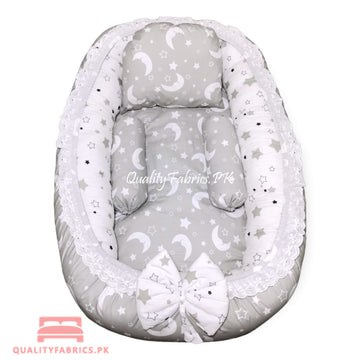 Grey Stars Theme - Snuggle Bed