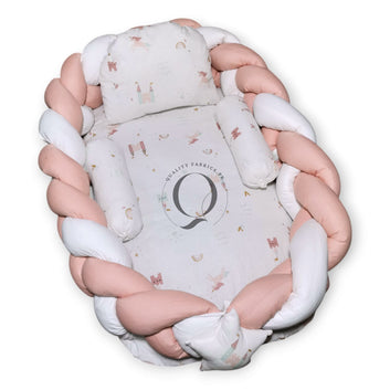 Unicorn Theme Braided - Snuggle Bed