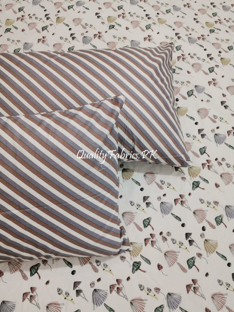 QF-1925: 3 Piece Cotton Bed Sheet