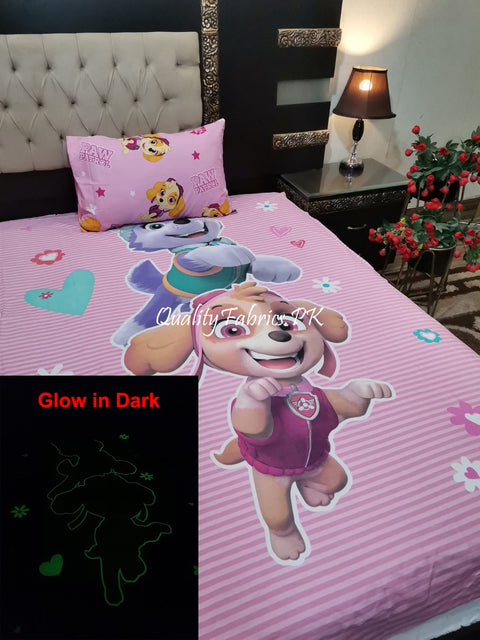 KBS-1975: Kids Bed Sheet (Glow in Dark)