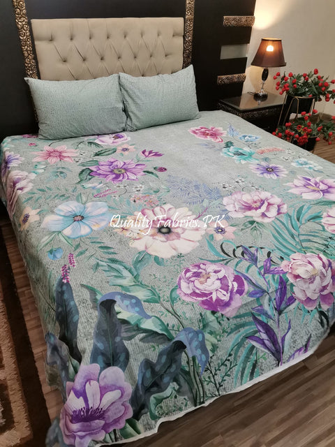 QF-1996: 3 Piece Cotton Bed Sheet