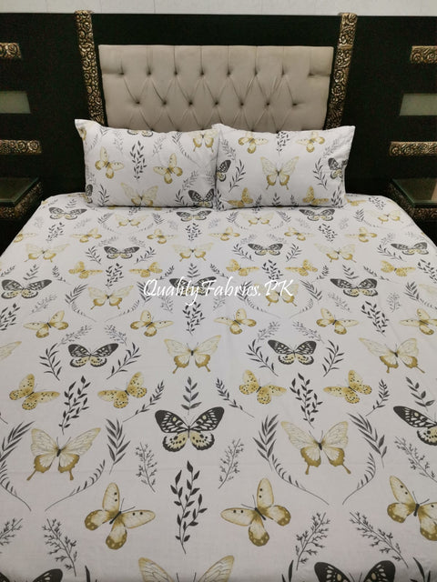 QF-1997: 3 Piece Cotton Bed Sheet