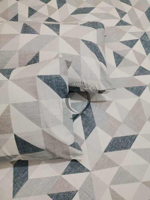 QF-2018: 3 Piece Cotton Bed Sheet