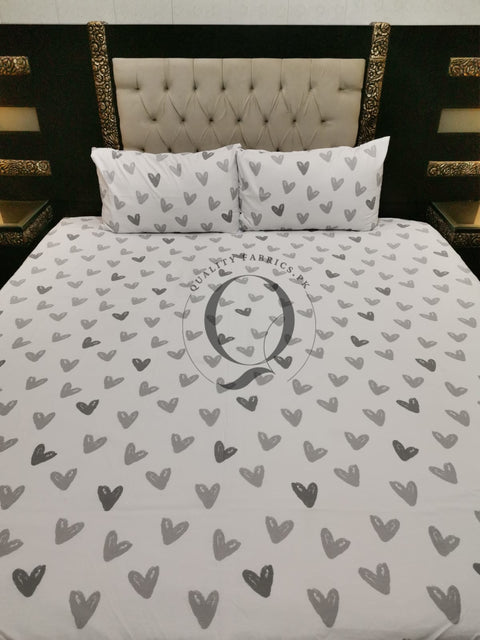 QF-2028: 3 Piece Cotton Bed Sheet