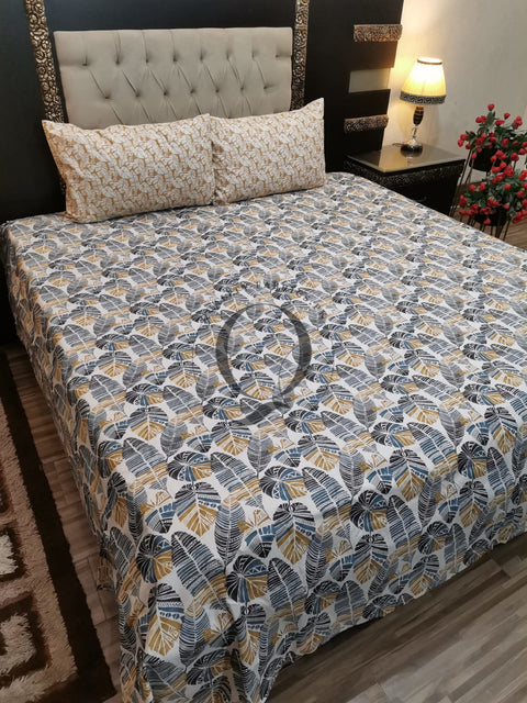 QF-2031: 3 Piece Cotton Bed Sheet