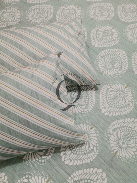 QF-2033: 3 Piece Cotton Bed Sheet