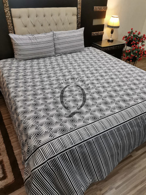 QF-2036: 3 Piece Cotton Bed Sheet