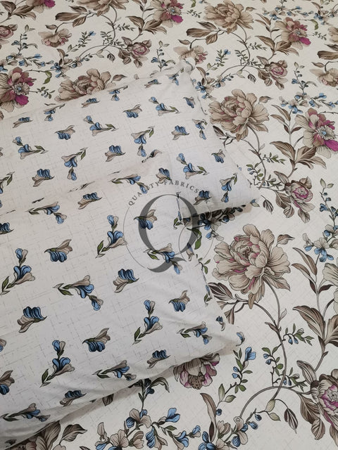 QF-2038: 3 Piece Cotton Bed Sheet