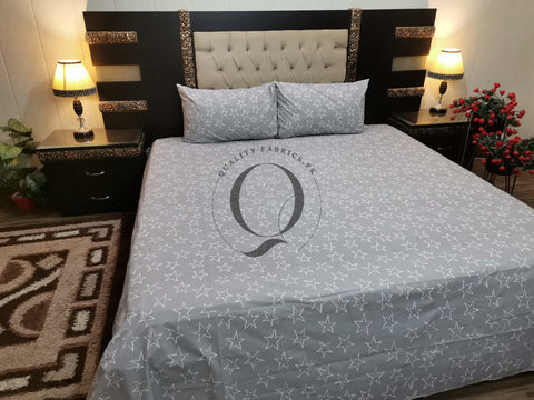 QF-2059: 3 Piece Cotton Bed Sheet