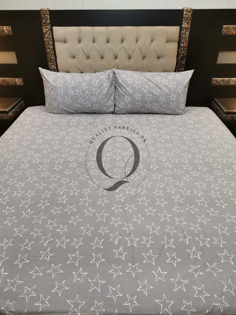 QF-2059: 3 Piece Cotton Bed Sheet