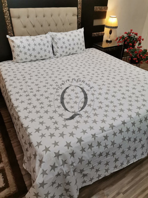 QF-2060: 3 Piece Cotton Bed Sheet