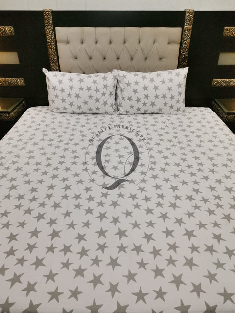 QF-2060: 3 Piece Cotton Bed Sheet