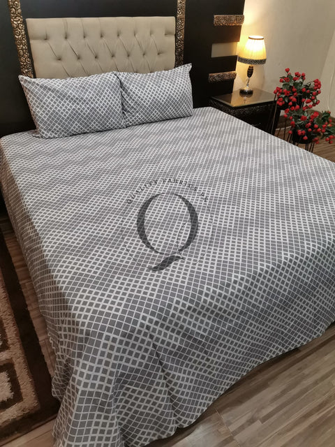 QF-2062: 3 Piece Cotton Bed Sheet