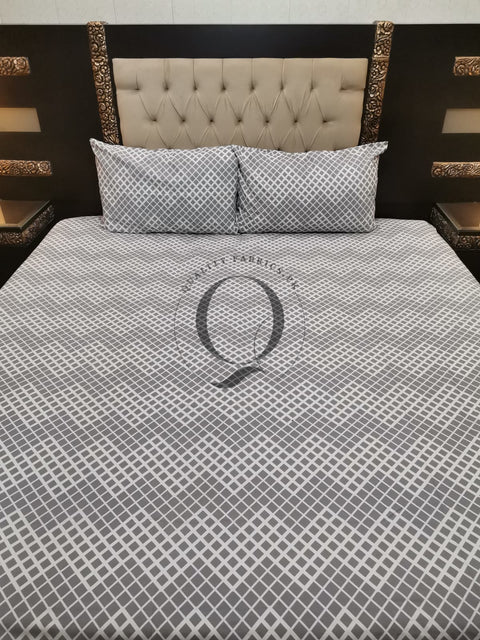 QF-2062: 3 Piece Cotton Bed Sheet