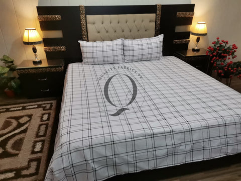 QF-2064: 3 Piece Cotton Bed Sheet