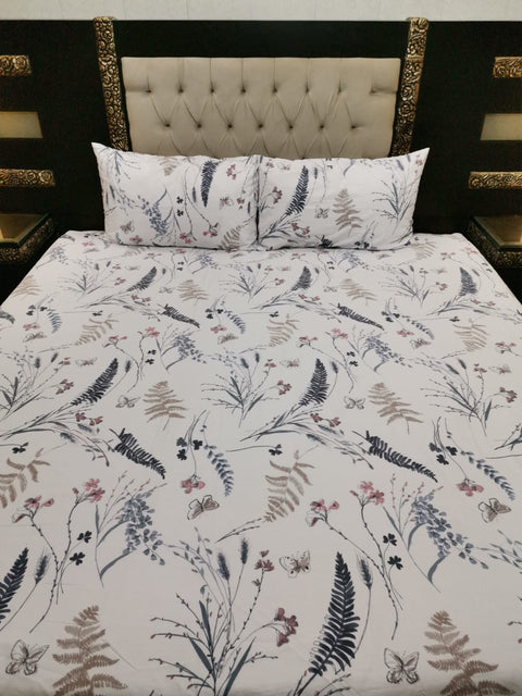 QF-2073: 3 Piece Cotton Bed Sheet