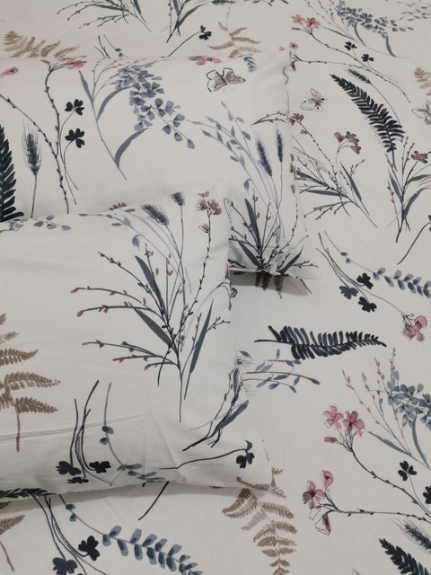 QF-2073: 3 Piece Cotton Bed Sheet
