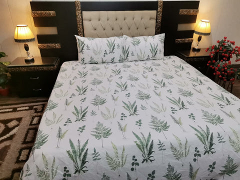 QF-2075: 3 Piece Cotton Bed Sheet
