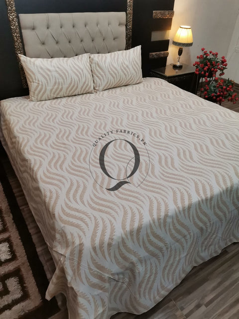 QF-2088: 3 Piece Cotton Bed Sheet