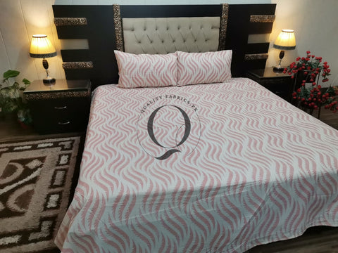 QF-2093: 3 Piece Cotton Bed Sheet